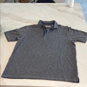 Tommy Bahama Gray Polo Shirt Classic Design